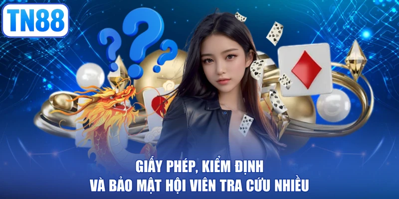 Giấy phép, kiểm định và bảo mật hội viên tra cứu nhiều