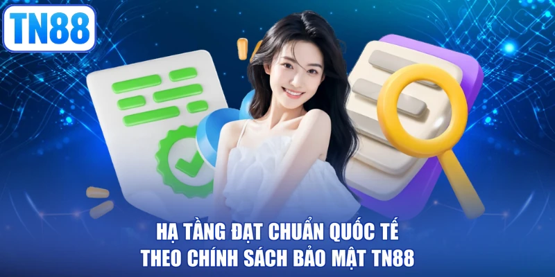 Hạ tầng đạt chuẩn quốc tế theo chính sách bảo mật TN88